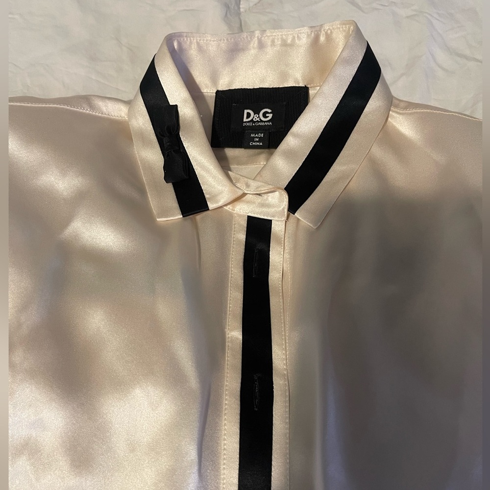 COPY - Dolce Gabbanna 100% silk button up